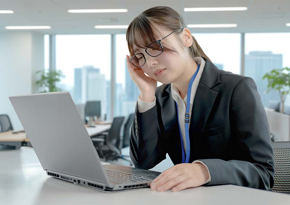集中できない・ミスが増えてお悩みの方へ